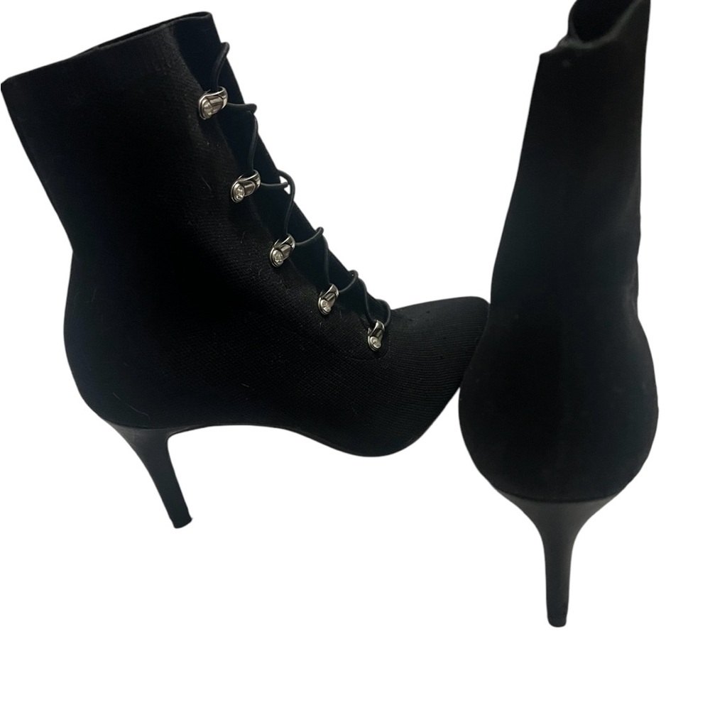 Chic Black Stiletto Ankle Boots